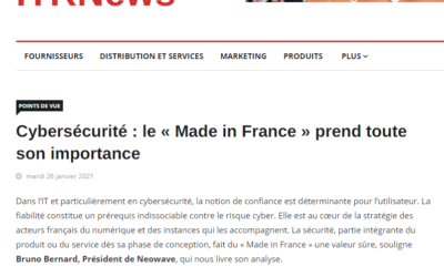 Cybersécurité : le « Made in France » prend toute son importance