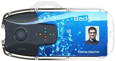 Porte-badge connecté Holdeo USB et BLE