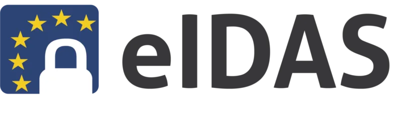 Logo eIDAS pour la brochure Badgeo FIDO2 + QSCD de NEOWAVE