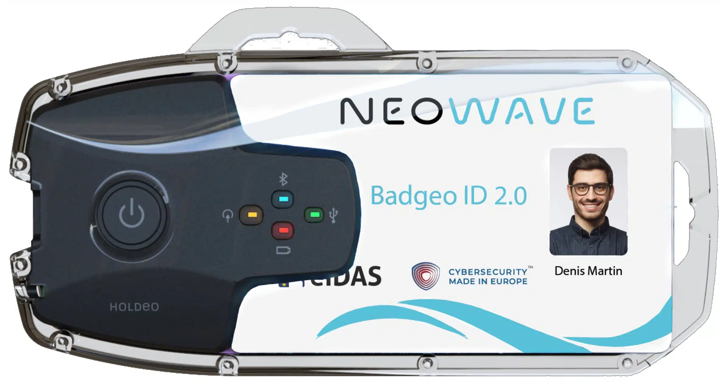 Porte-badge connecté Holdeo USB et BLE
