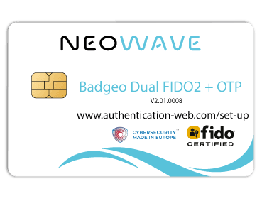 Clé de sécurité Winkeo2-A FIDO2 + OTP de NEOWAVE